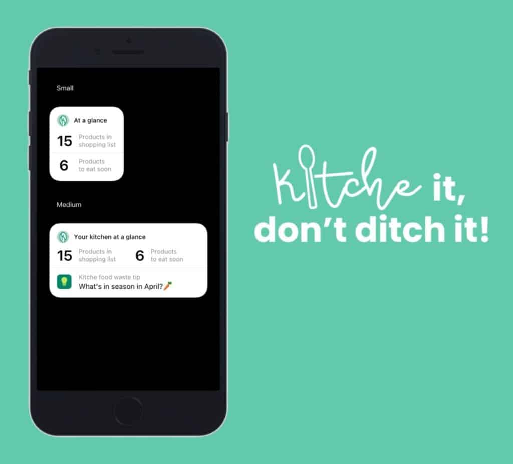 Kitche’s New Widget for iPhones